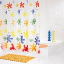 Штора для ванной комнаты Ridder Splash цветной 180x200 33820